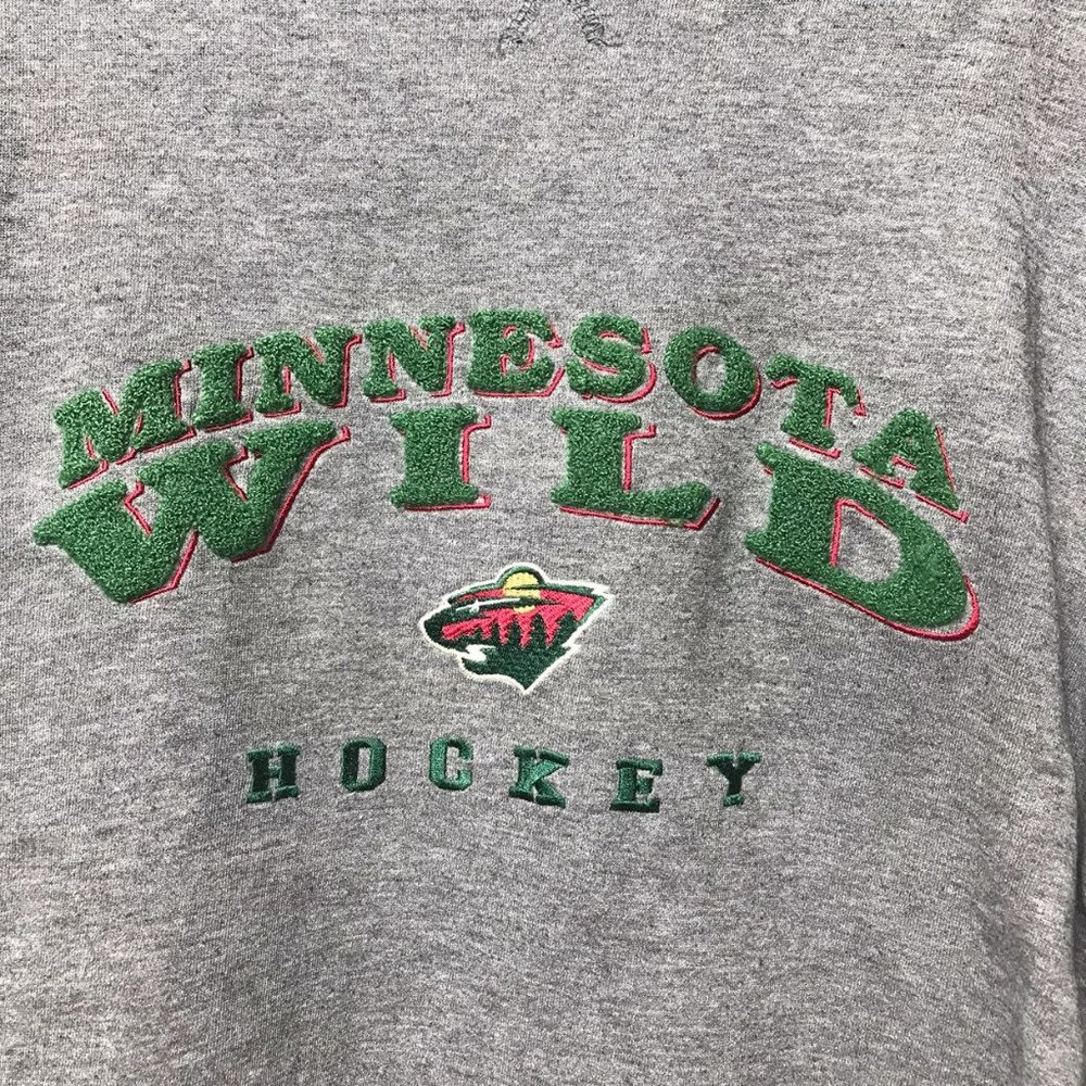 FLAWED Minnesota Wild Crewneck - Picture 2 of 3